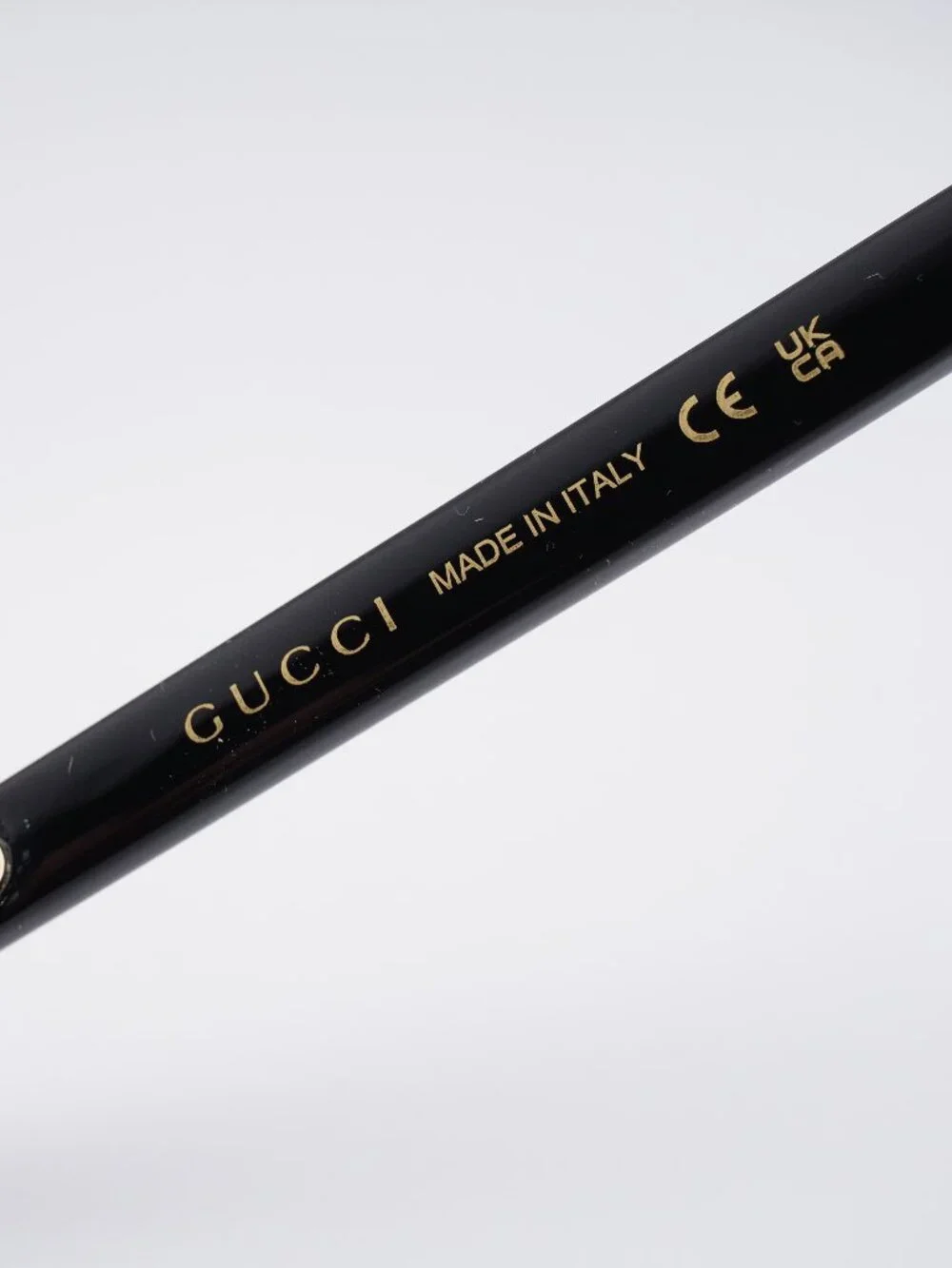 Gucci GG0092S 001 Butterfly Women Sunglasses - Black / Grey